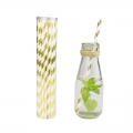 Bulk discount Paper Straws Wholesales mix color for resturants and bars and party decorations