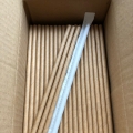 Customized Paper Straws DIA. 5mm 6mm 8mm 10mm Individual Package  Fixed Logo and designs