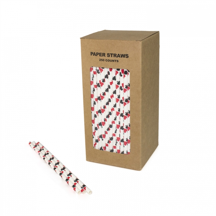 Foil Iridescent paper straws wholesale