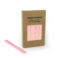 Foil Iridescent Paper Straws 100pcs per box