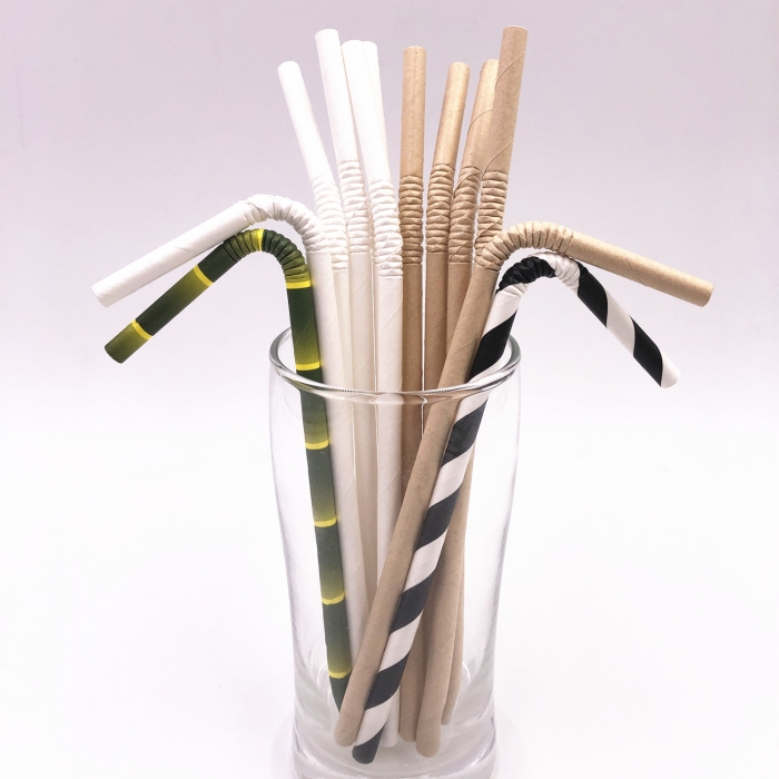 U-Shape paper Straws wholesale